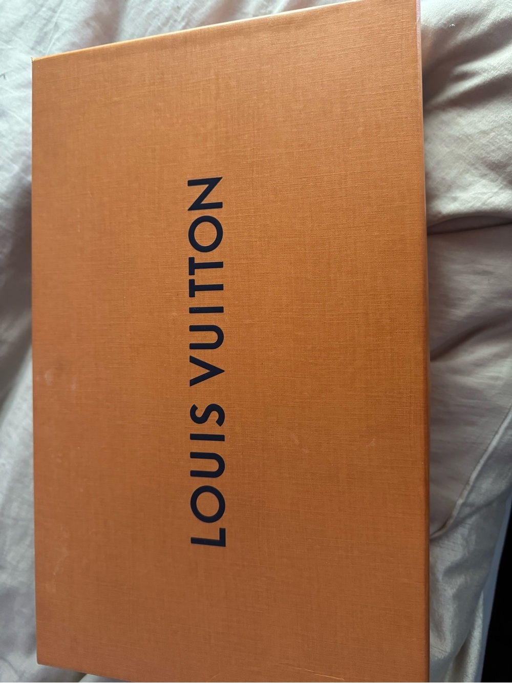 Louis Vuitton Orange/Black Women's Shoe Box